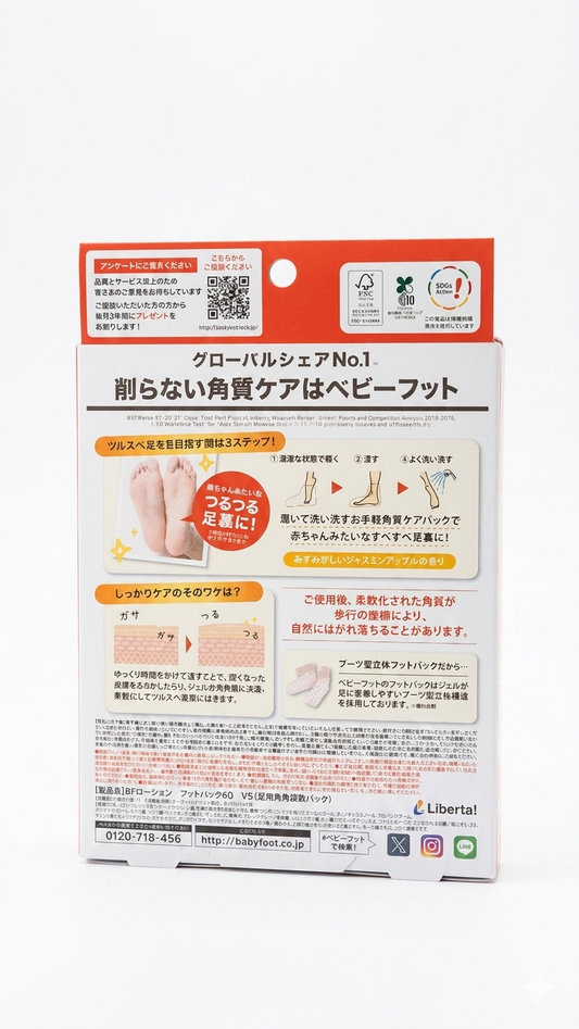 Baby Foot Exfoliating Foot Peel Mask