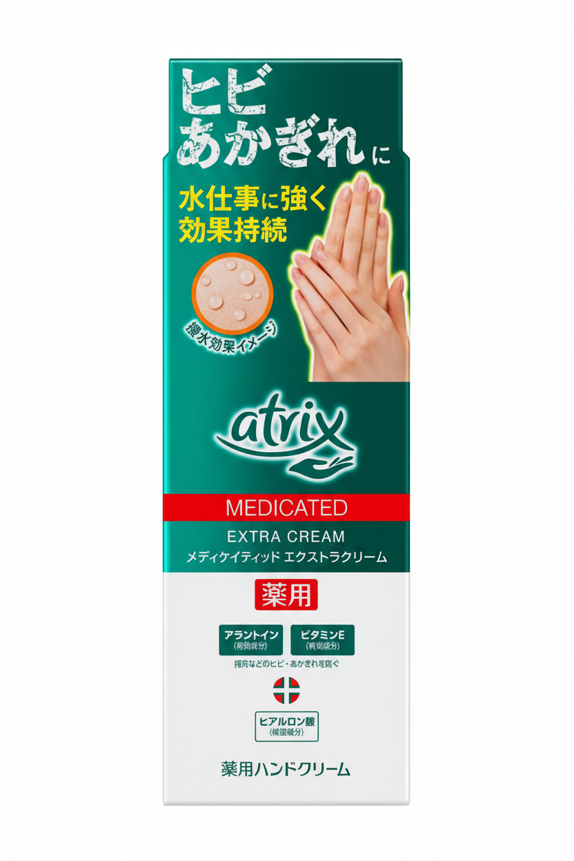 Atrix Medicated Extra Cream zoomed out on white background