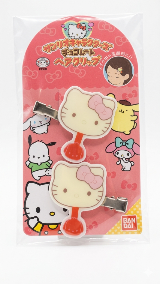 Hello Kitty Lollipop Hair Clips (Set of 2)